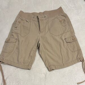 Tan Cargo Shorts